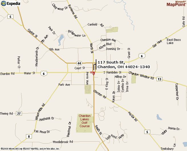 Map of Jeffrey T. Orndorff Office